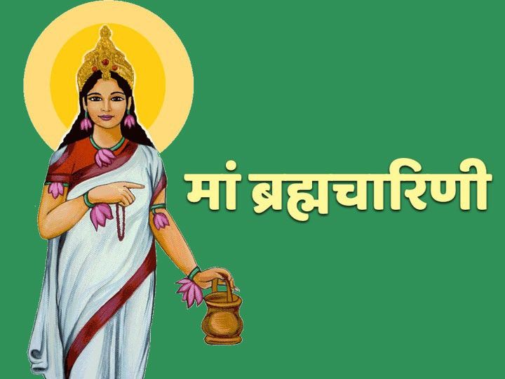 Shardiya Navratri Day 2: मां ब्रह्मचारिणी की पूजा — ज्ञान, तप और संयम की देवी 2 भक्त पूजा करते हुए, दीपक और फूल अर्पित कर रहे हैं, शांत वातावरण।)