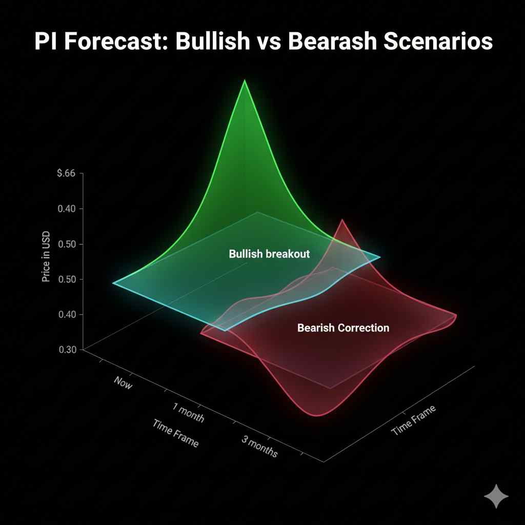 Pi Network Price Forecast: जबल-दबाव में Bulls — क्या हो पाएगा Breakout? 2 Crypto Fear & Greed Index neutral अवस्था दर्शाते हुए एक सेंटिमेंट चार्ट, crypto sentiment in 2025 price forecast for pi coins.