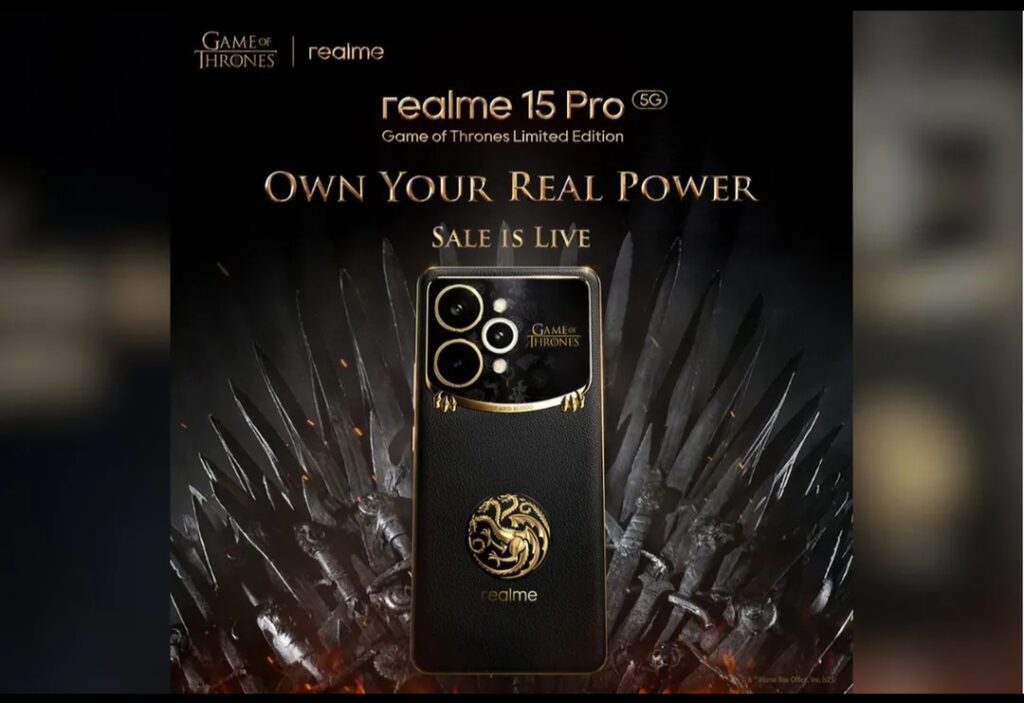 Realme 15 Pro Game of Thrones Limited Edition: एक नई तकनीकी और सांस्कृतिक मिलन 2 Realme 15 Pro Game of Thrones Limited Edition कलेक्टिबल्स
